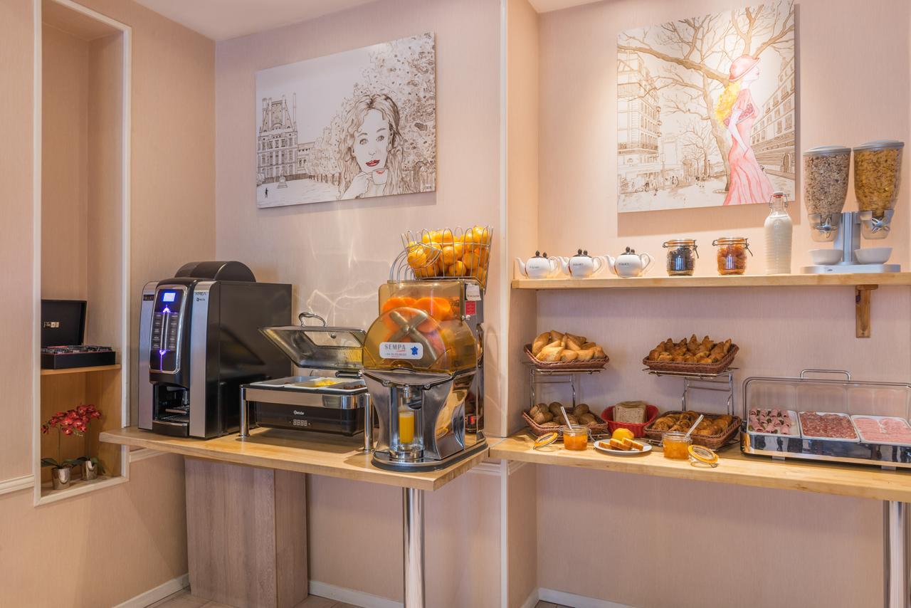 L'Ouest Hotel Paris Bagian luar foto